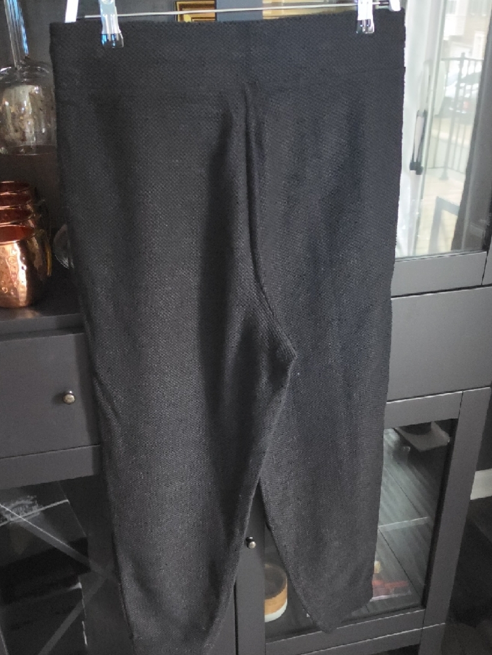 aerie Woven Jogger Pants - Black - Picture 4 of 5